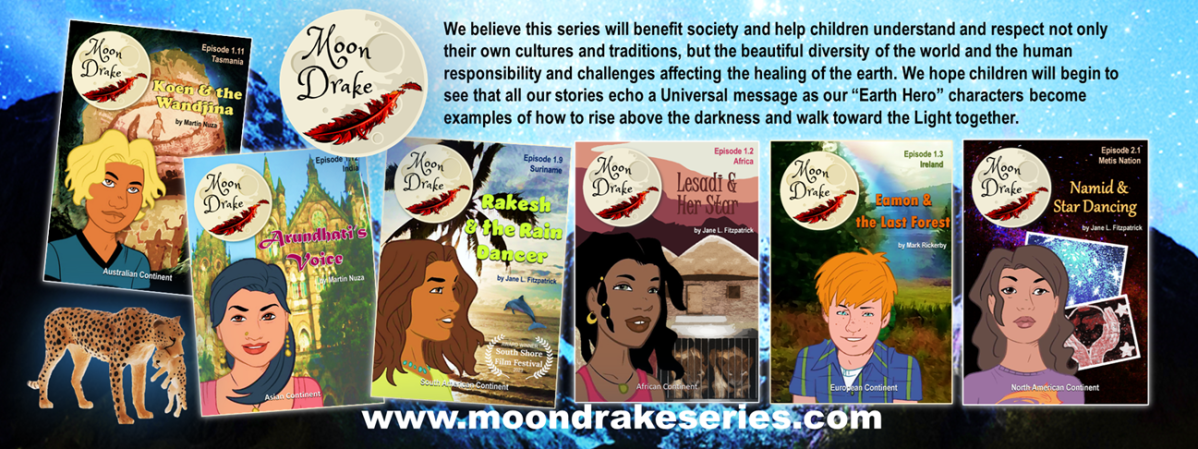 A MOON DRAKE Rocketship!